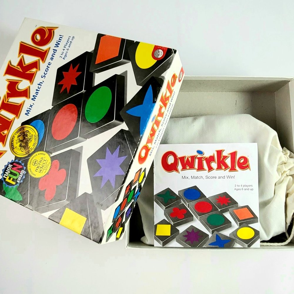 2010 Wooden Tiles Game - Qwirkle - Parents Choice Gold Award